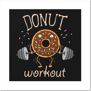 Donut Workout Posters and Art